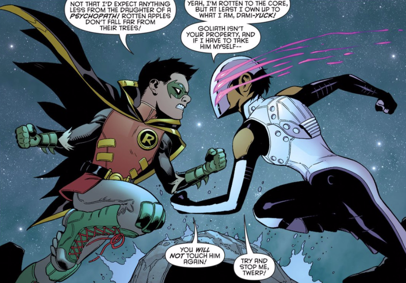 Illustration for article titled Robin, Son of Batman, Faces His Supervillain Mom